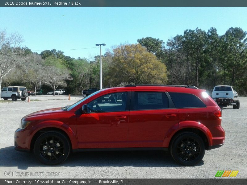 Redline / Black 2018 Dodge Journey SXT