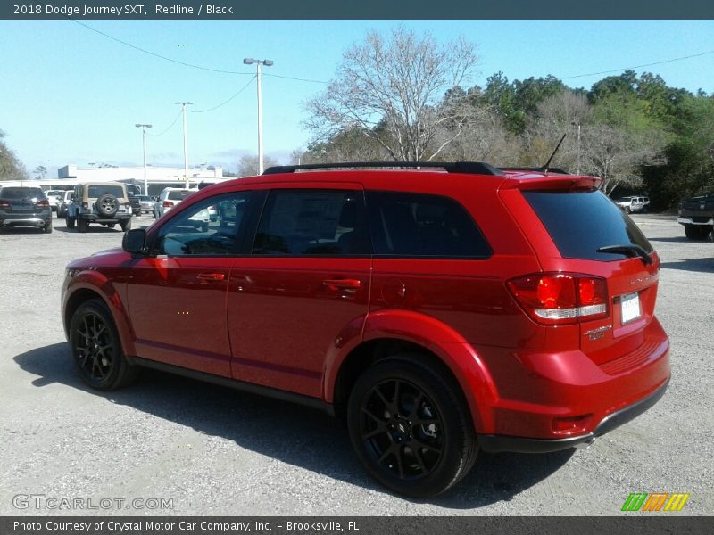 Redline / Black 2018 Dodge Journey SXT