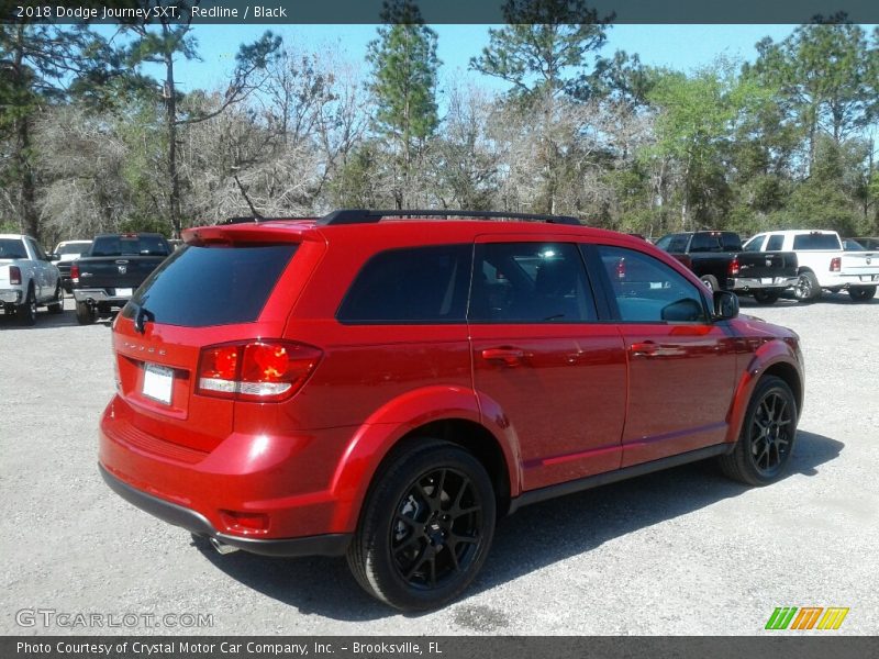 Redline / Black 2018 Dodge Journey SXT