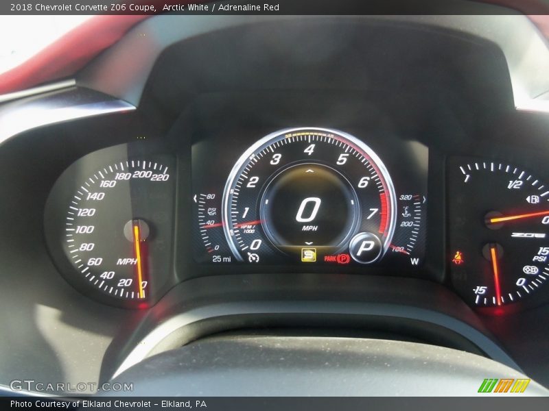  2018 Corvette Z06 Coupe Z06 Coupe Gauges