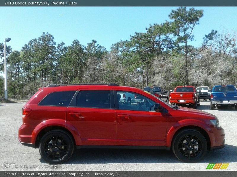 Redline / Black 2018 Dodge Journey SXT