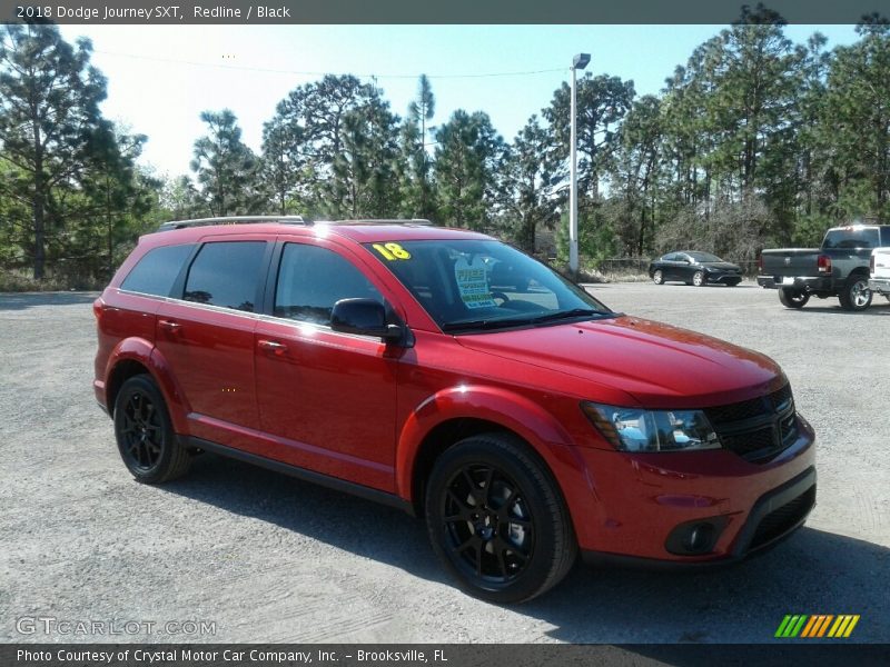 Redline / Black 2018 Dodge Journey SXT