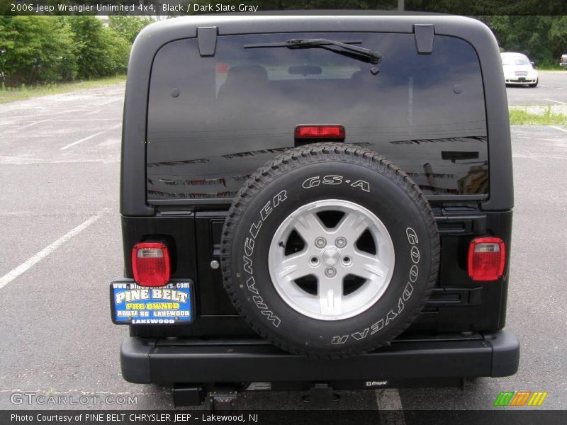 Black / Dark Slate Gray 2006 Jeep Wrangler Unlimited 4x4