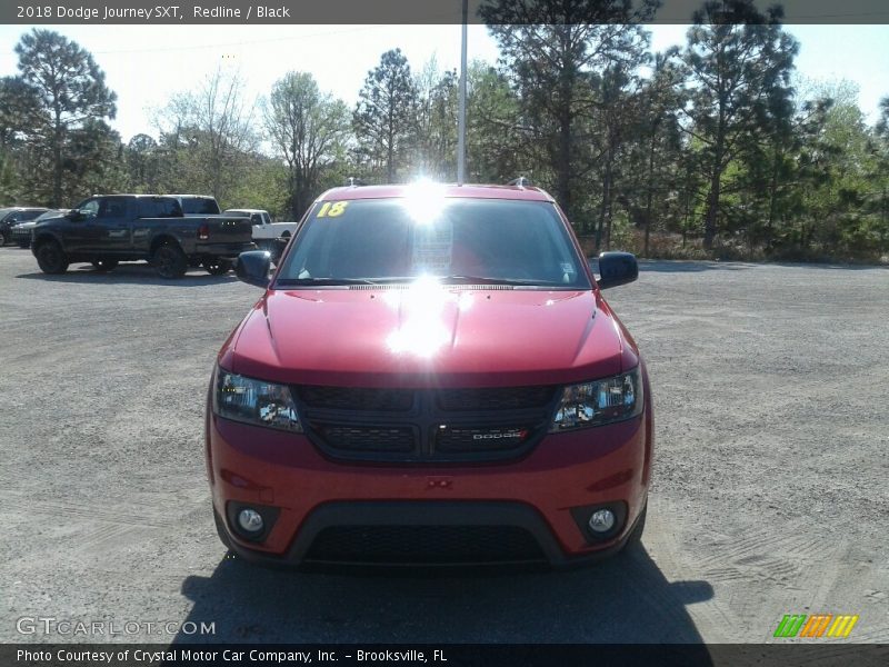 Redline / Black 2018 Dodge Journey SXT