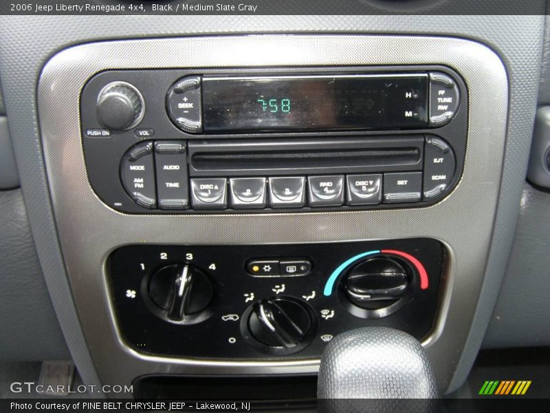 Black / Medium Slate Gray 2006 Jeep Liberty Renegade 4x4