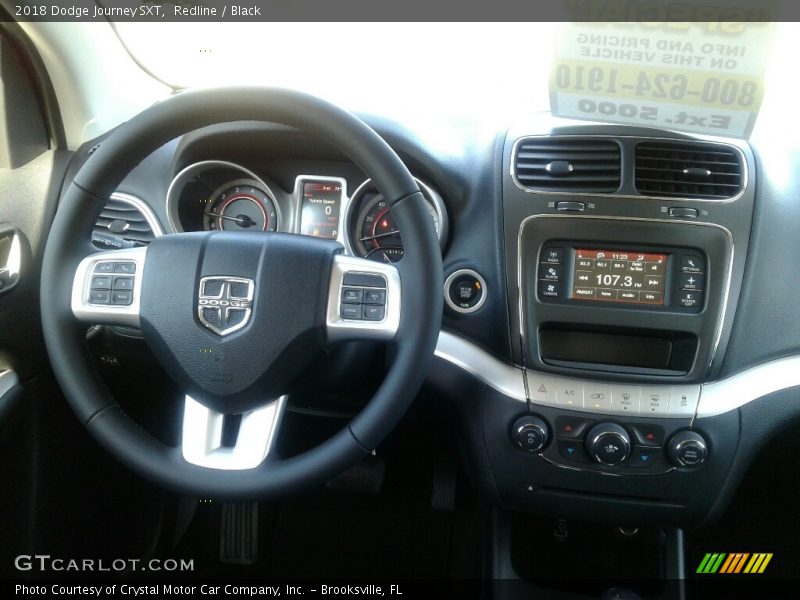 Redline / Black 2018 Dodge Journey SXT