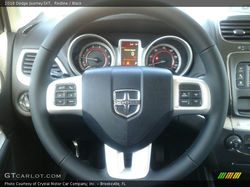 Redline / Black 2018 Dodge Journey SXT
