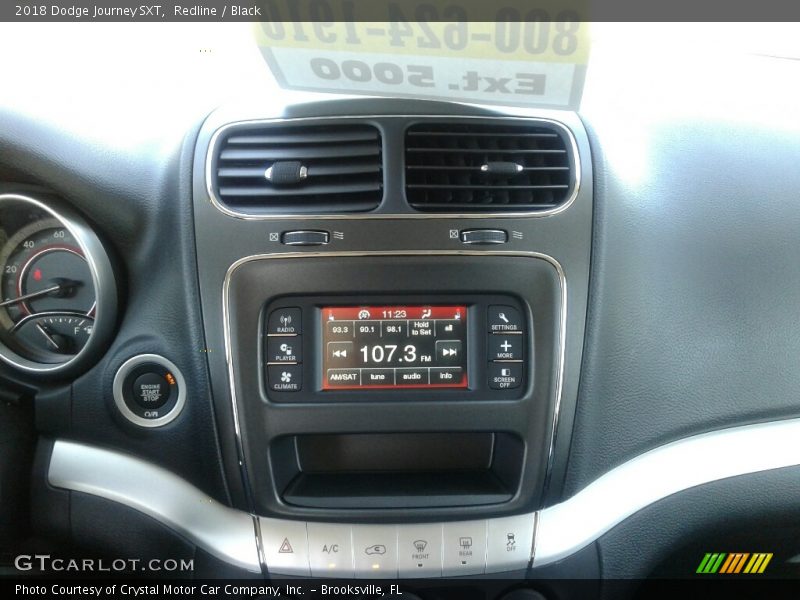 Redline / Black 2018 Dodge Journey SXT