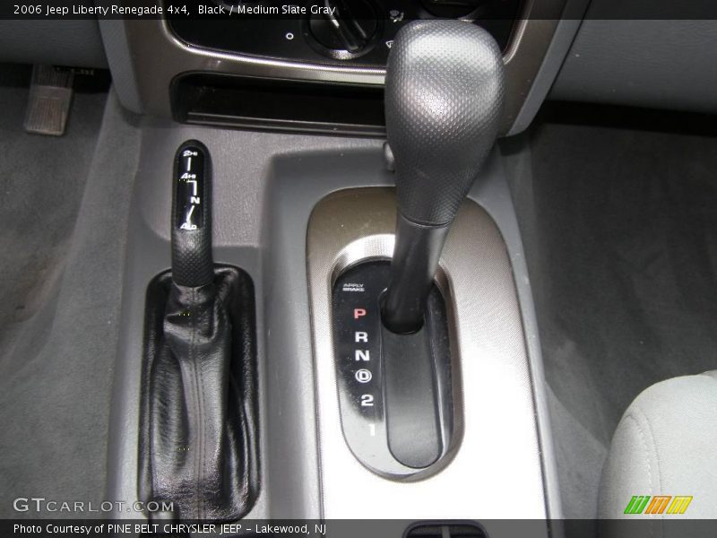 Black / Medium Slate Gray 2006 Jeep Liberty Renegade 4x4