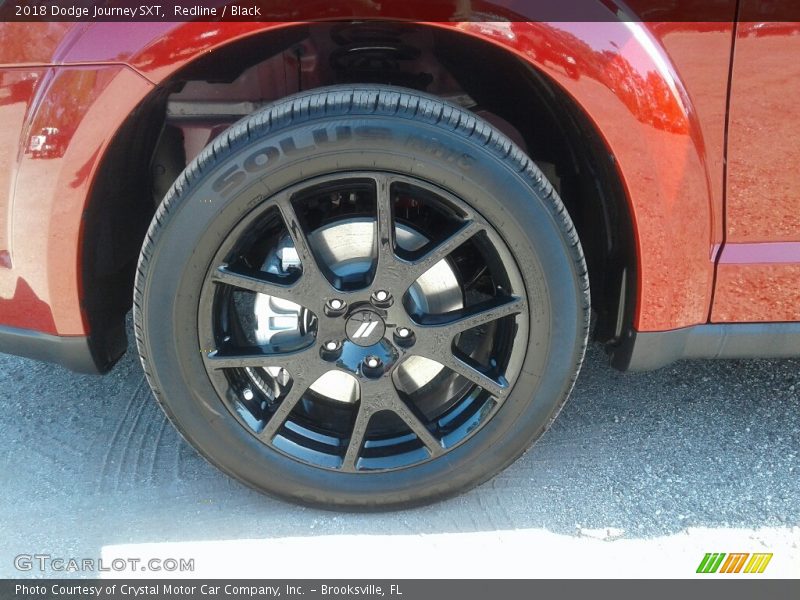 Redline / Black 2018 Dodge Journey SXT
