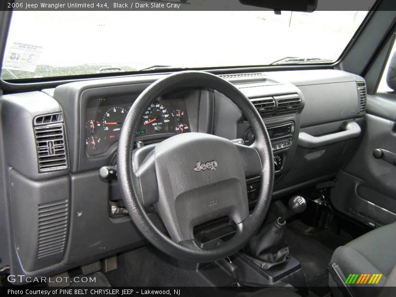 Black / Dark Slate Gray 2006 Jeep Wrangler Unlimited 4x4