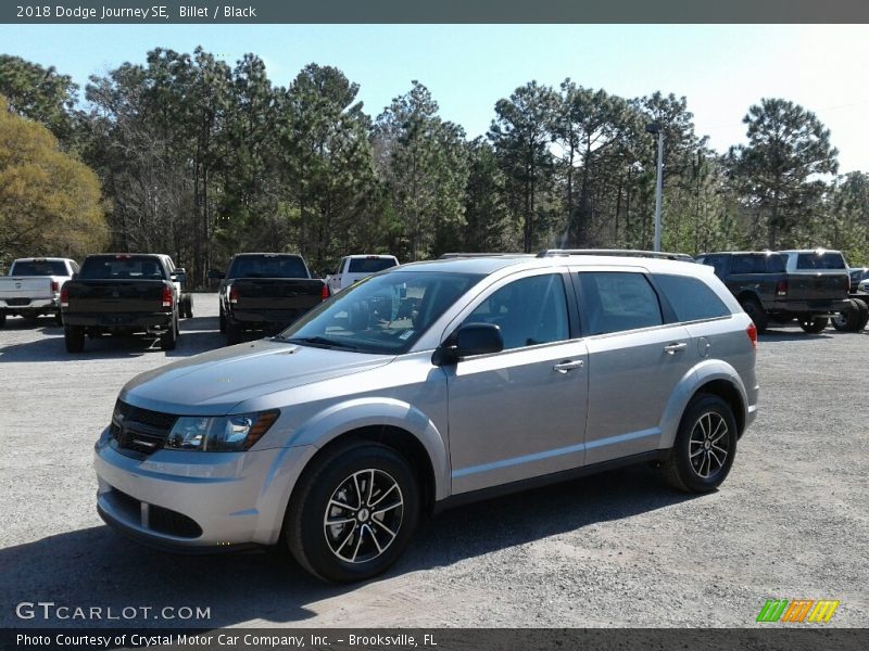 Billet / Black 2018 Dodge Journey SE