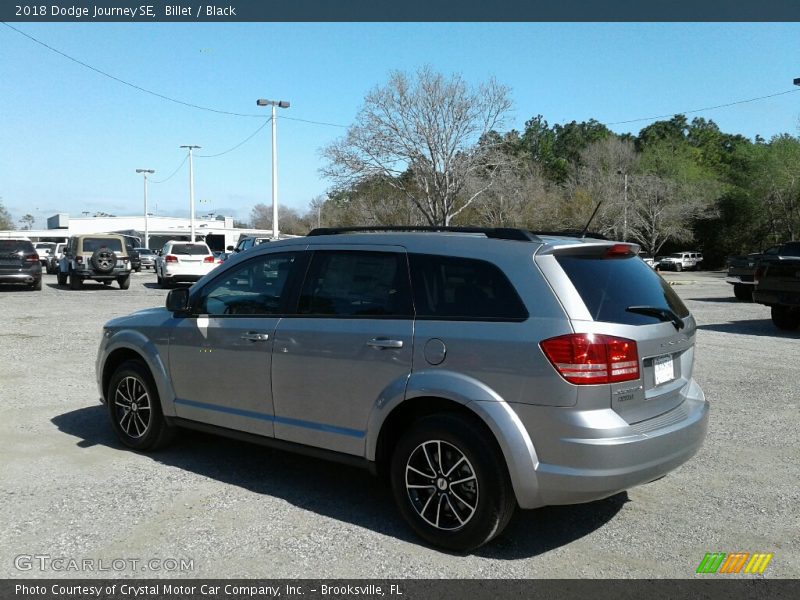 Billet / Black 2018 Dodge Journey SE