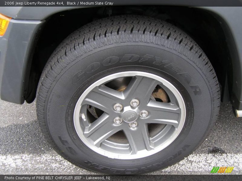 Black / Medium Slate Gray 2006 Jeep Liberty Renegade 4x4