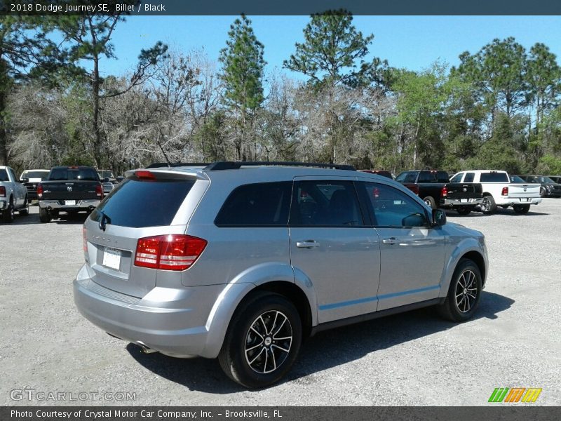 Billet / Black 2018 Dodge Journey SE