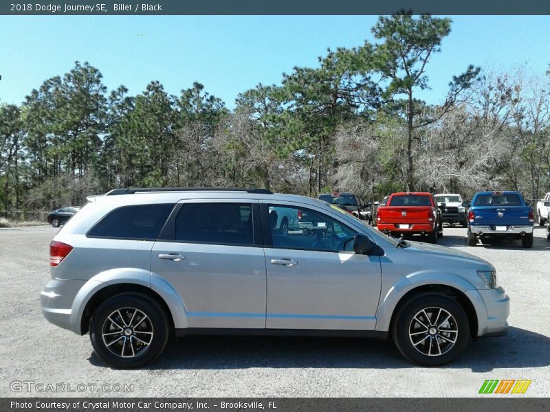Billet / Black 2018 Dodge Journey SE