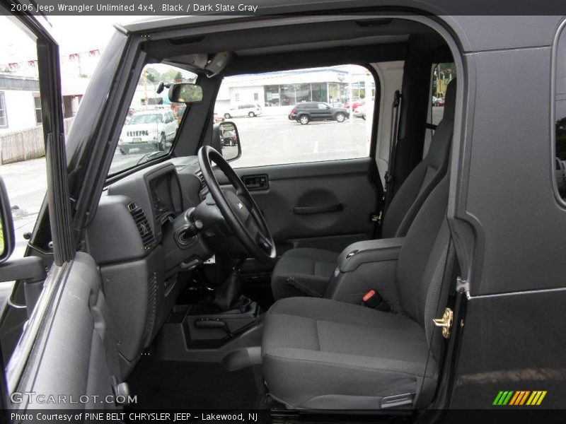 Black / Dark Slate Gray 2006 Jeep Wrangler Unlimited 4x4