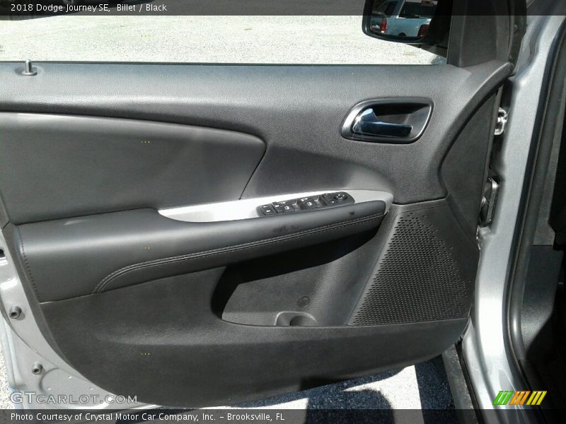 Billet / Black 2018 Dodge Journey SE