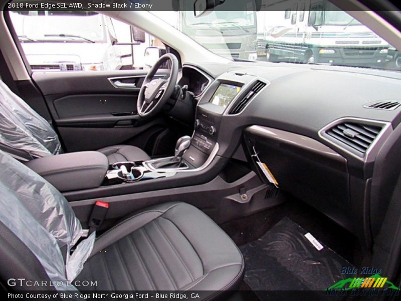 Shadow Black / Ebony 2018 Ford Edge SEL AWD