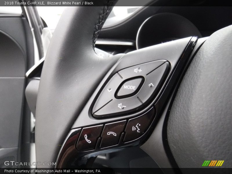 Blizzard White Pearl / Black 2018 Toyota C-HR XLE