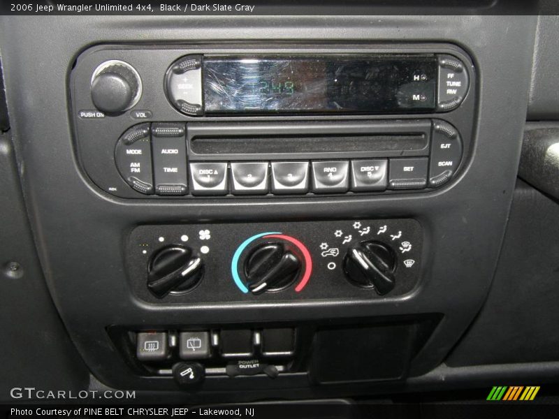 Black / Dark Slate Gray 2006 Jeep Wrangler Unlimited 4x4