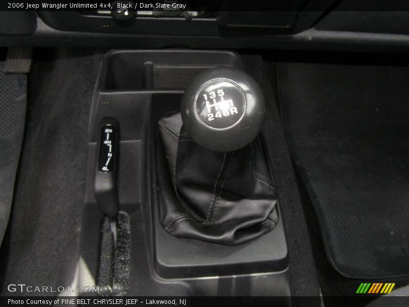 Black / Dark Slate Gray 2006 Jeep Wrangler Unlimited 4x4
