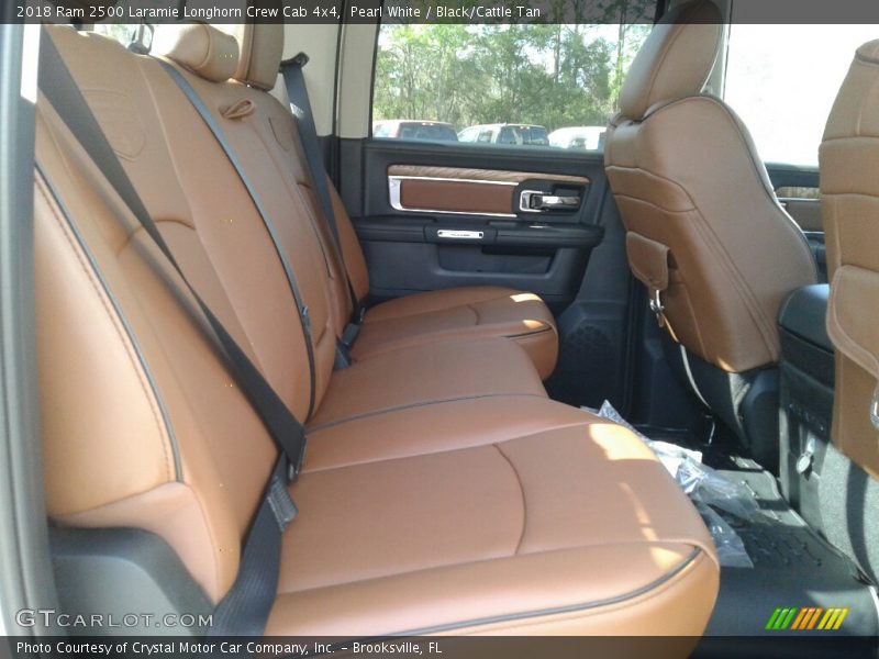Rear Seat of 2018 2500 Laramie Longhorn Crew Cab 4x4