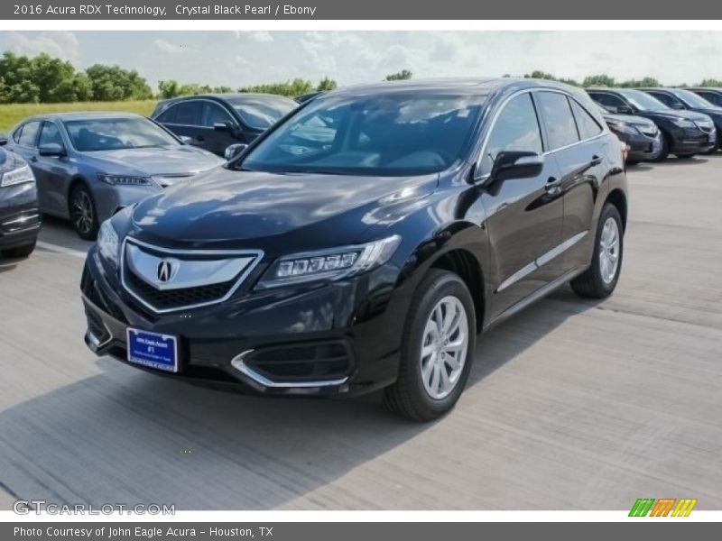 Crystal Black Pearl / Ebony 2016 Acura RDX Technology