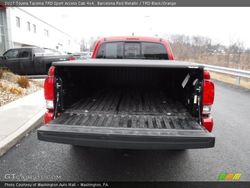 Barcelona Red Metallic / TRD Black/Orange 2017 Toyota Tacoma TRD Sport Access Cab 4x4