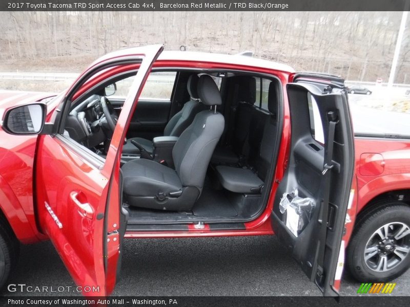 Barcelona Red Metallic / TRD Black/Orange 2017 Toyota Tacoma TRD Sport Access Cab 4x4