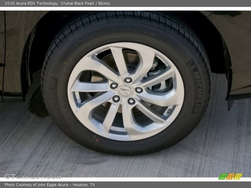 Crystal Black Pearl / Ebony 2016 Acura RDX Technology
