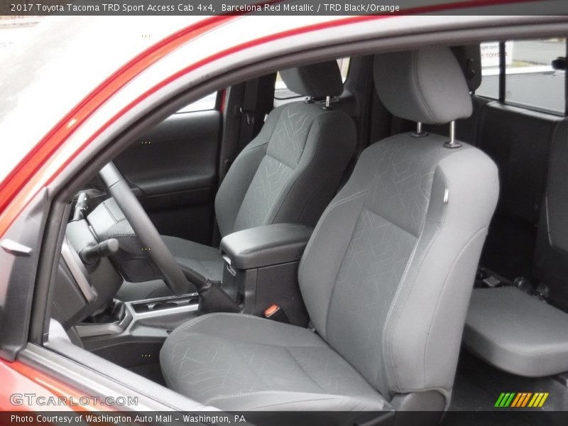 Barcelona Red Metallic / TRD Black/Orange 2017 Toyota Tacoma TRD Sport Access Cab 4x4