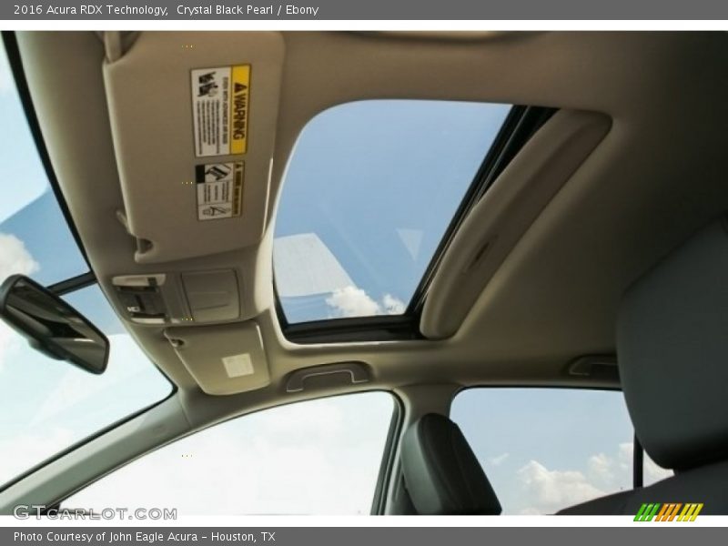 Crystal Black Pearl / Ebony 2016 Acura RDX Technology