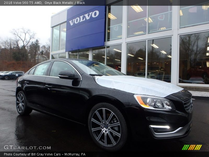 Onyx Black Metallic / Black 2018 Volvo S60 T5 AWD