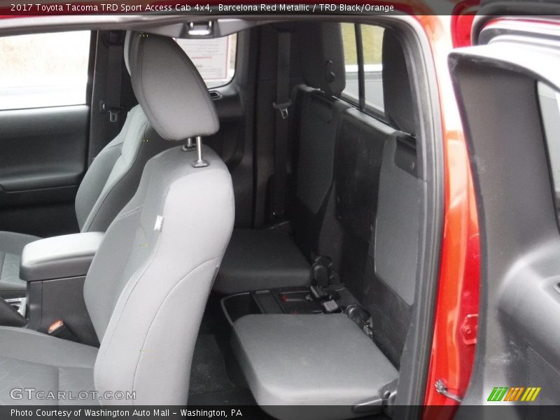 Barcelona Red Metallic / TRD Black/Orange 2017 Toyota Tacoma TRD Sport Access Cab 4x4