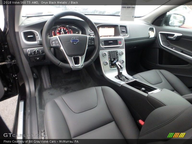 Onyx Black Metallic / Black 2018 Volvo S60 T5 AWD
