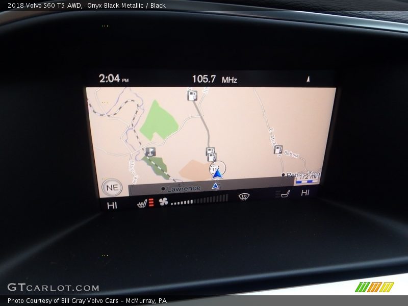 Onyx Black Metallic / Black 2018 Volvo S60 T5 AWD