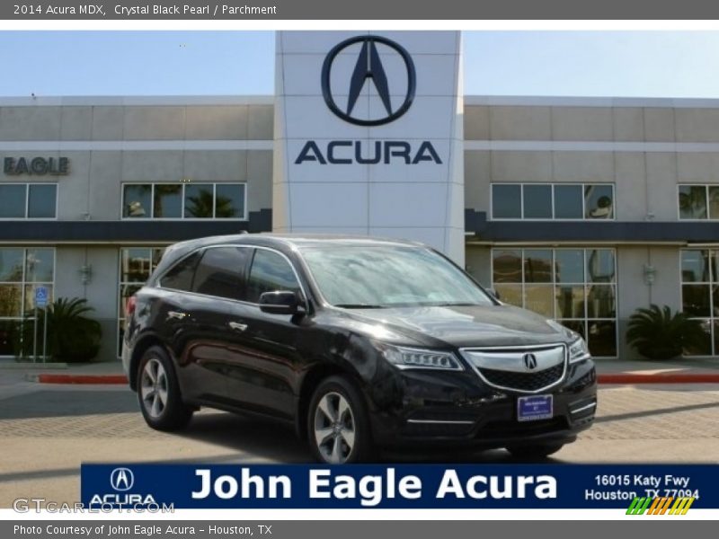 Crystal Black Pearl / Parchment 2014 Acura MDX