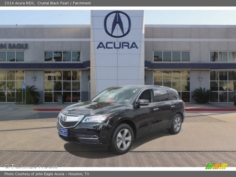 Crystal Black Pearl / Parchment 2014 Acura MDX