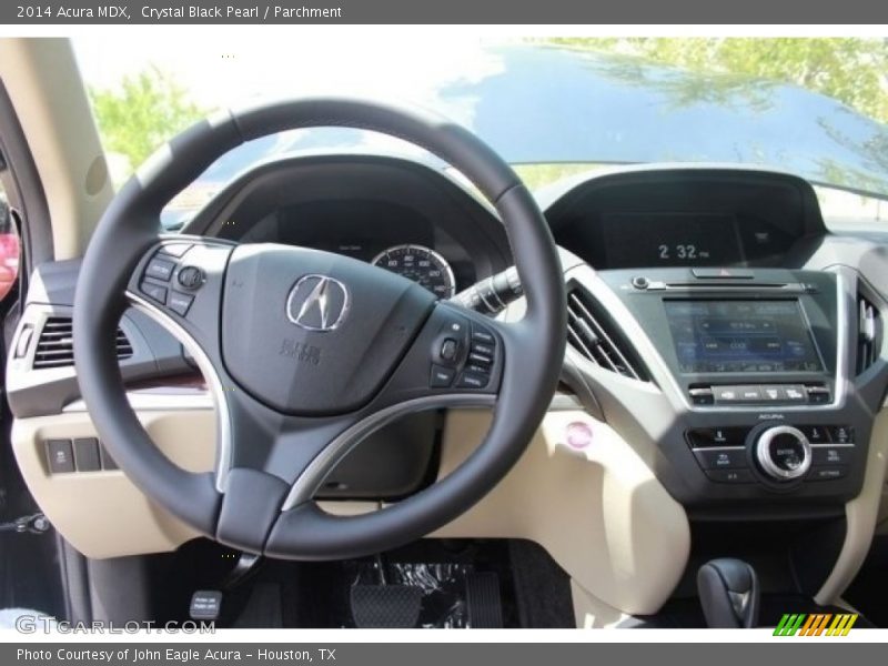 Crystal Black Pearl / Parchment 2014 Acura MDX