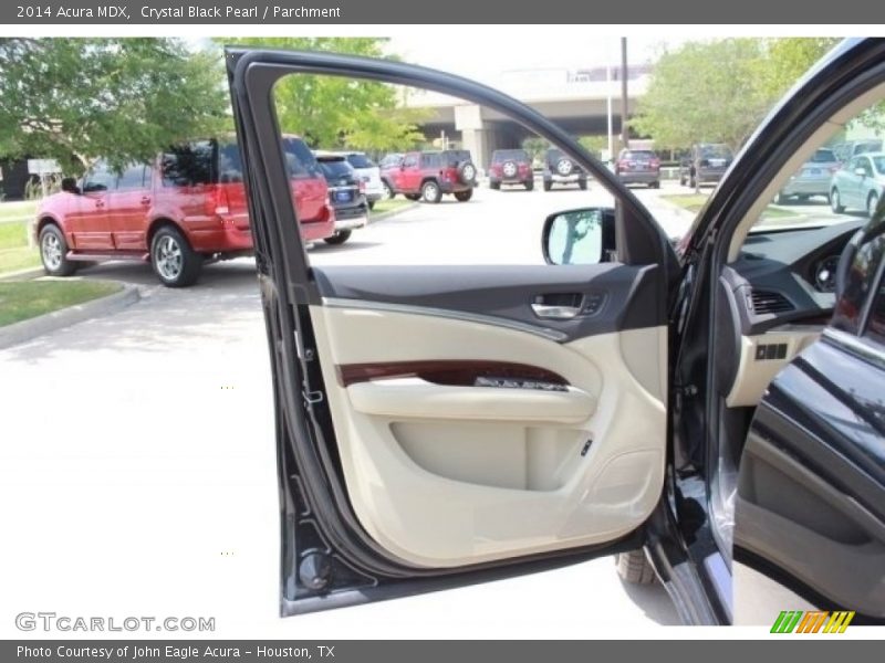 Crystal Black Pearl / Parchment 2014 Acura MDX