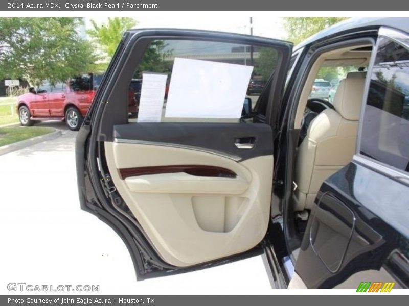 Crystal Black Pearl / Parchment 2014 Acura MDX