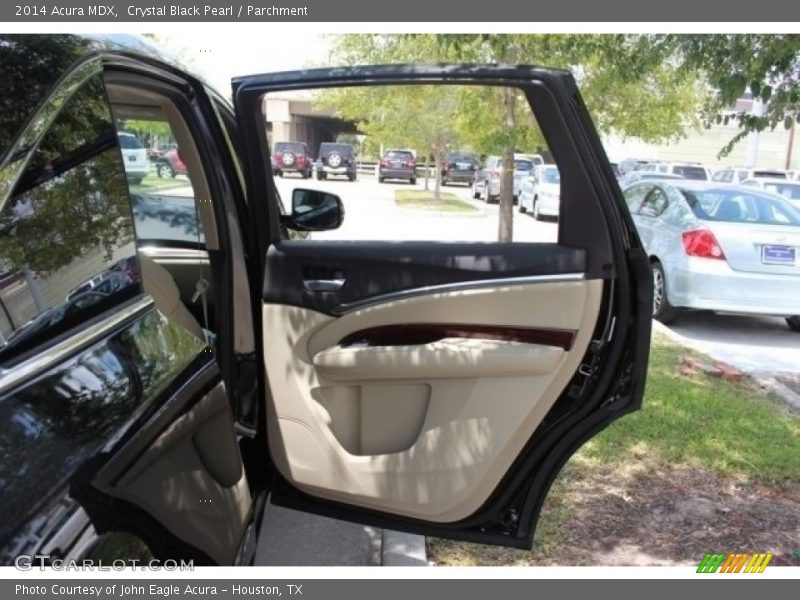 Crystal Black Pearl / Parchment 2014 Acura MDX