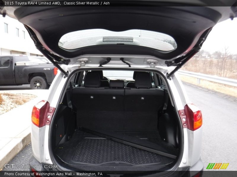 Classic Silver Metallic / Ash 2015 Toyota RAV4 Limited AWD