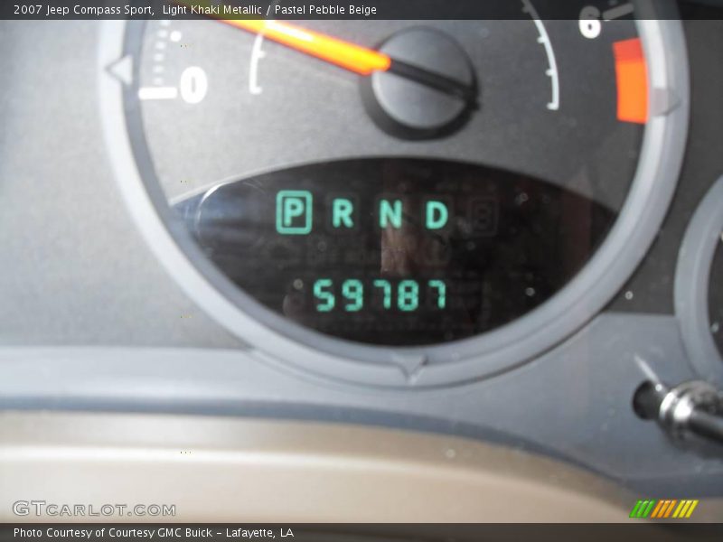 Light Khaki Metallic / Pastel Pebble Beige 2007 Jeep Compass Sport