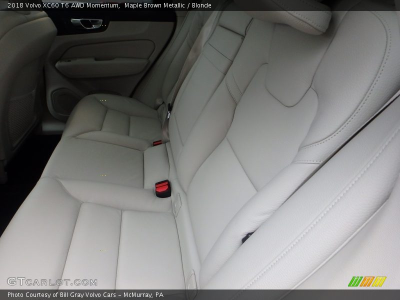 Maple Brown Metallic / Blonde 2018 Volvo XC60 T6 AWD Momentum