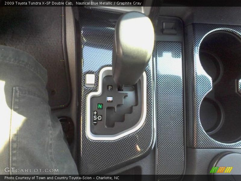 Nautical Blue Metallic / Graphite Gray 2009 Toyota Tundra X-SP Double Cab