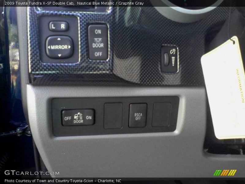 Nautical Blue Metallic / Graphite Gray 2009 Toyota Tundra X-SP Double Cab