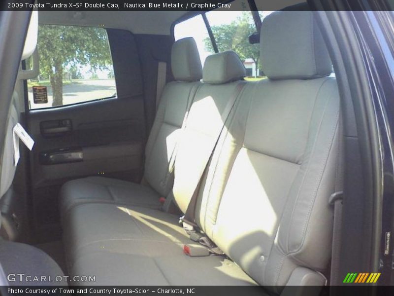 Nautical Blue Metallic / Graphite Gray 2009 Toyota Tundra X-SP Double Cab