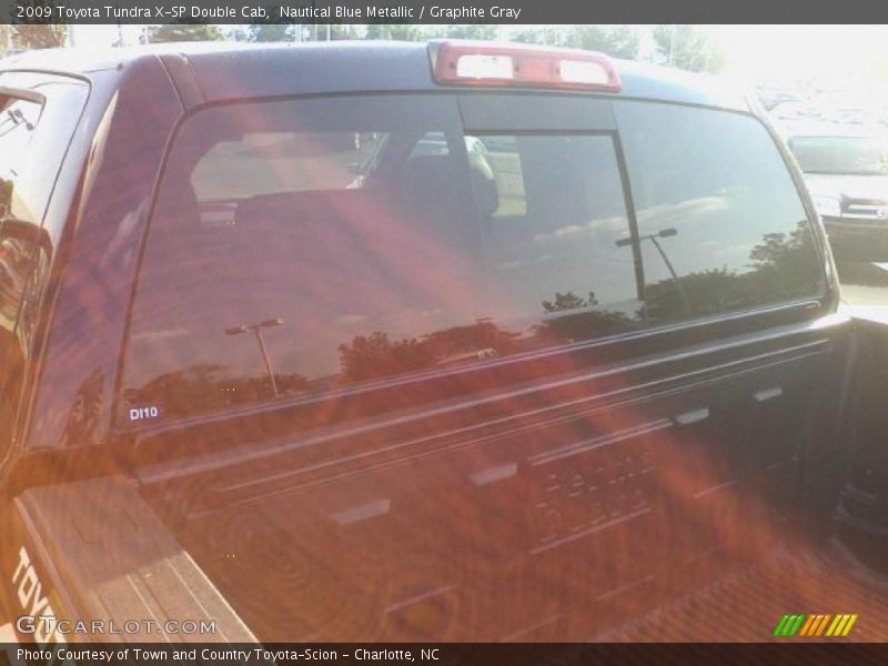 Nautical Blue Metallic / Graphite Gray 2009 Toyota Tundra X-SP Double Cab